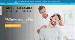 Desktop Screenshot of amarillofamilychiropractic.com